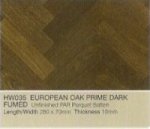 GOLD LEAF EUROPEAN OAK DARK FUMED PRIME SOLID WOOD FLOORING